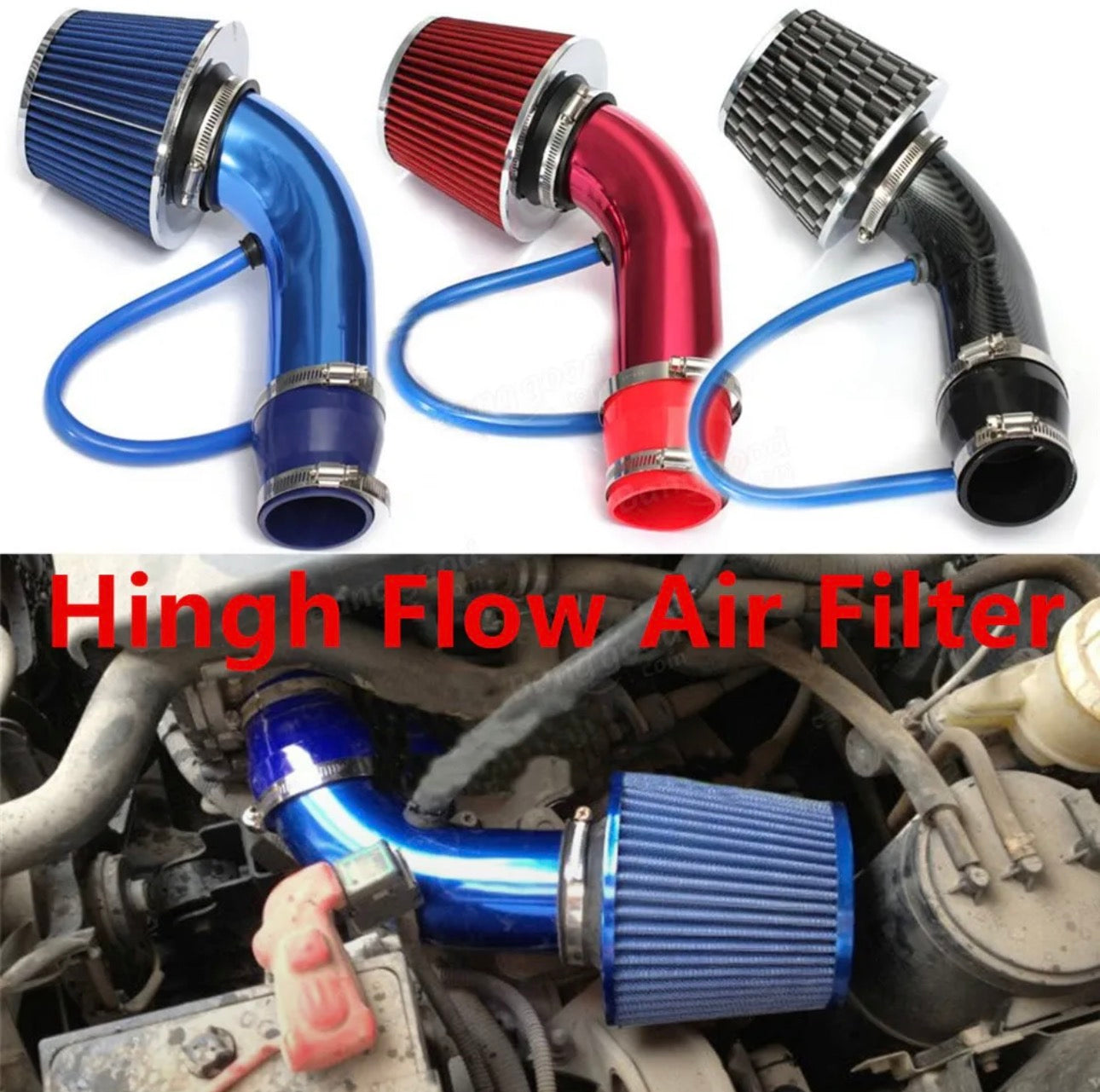 Universal Car Cold Air Intake System